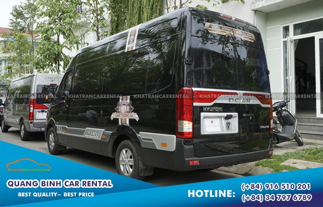 Limousine for quang binh car rental 