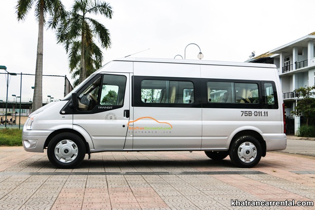 employee shuttle bus in quang nam